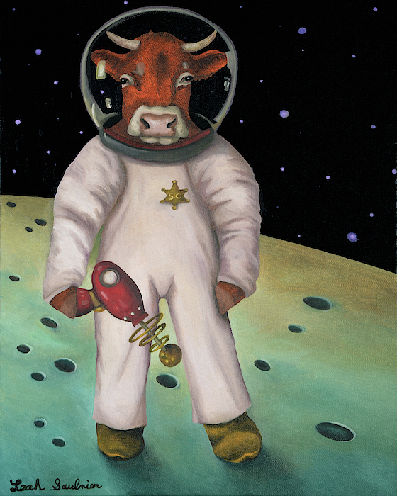 Space Cowboy by Leah Saulnier The Painting Maniac Space Cowboy by Leah Saulnier The Painting Maniac